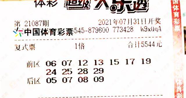 福利彩票2024087期中奖号码揭秘，梦想与现实的交汇